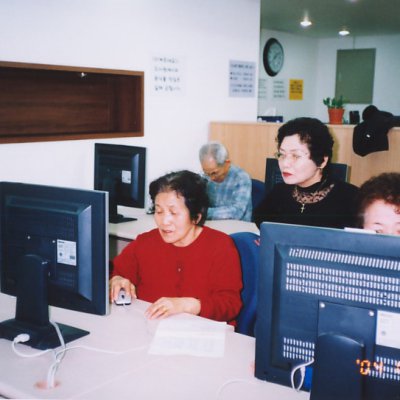 2004년 경로대학 모습들 사진 28