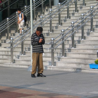 고등부 노방전도 행사 (부산역) 사진 4