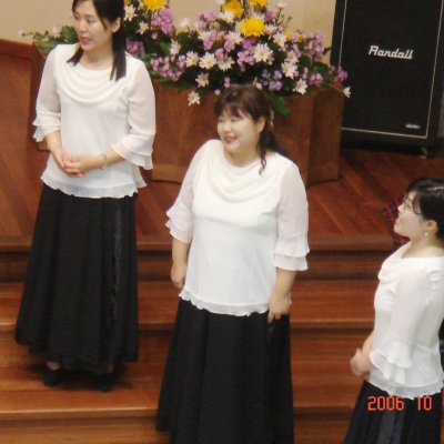 2006년 샤론중창단 발표회 사진 5