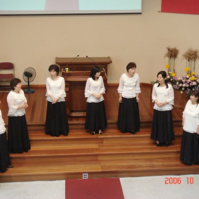 2006년 샤론중창단 발표회 사진 9