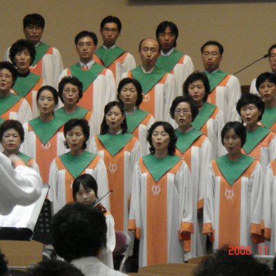 2006년 호산나찬양대 헌신예배 사진 16