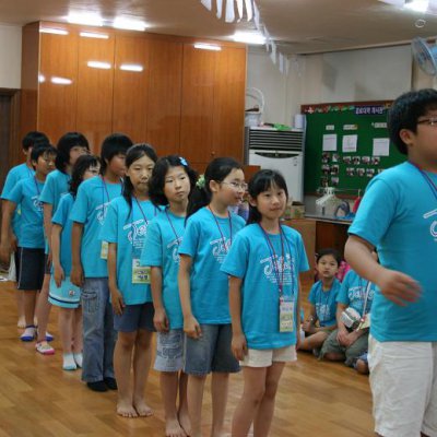 2007년 소년부 여름성경학교 사진 4