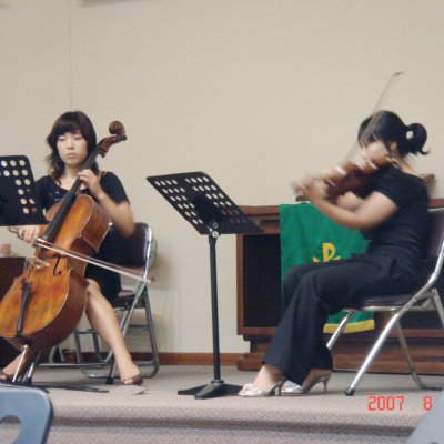2007년 관현악부 헌신예배 사진 6