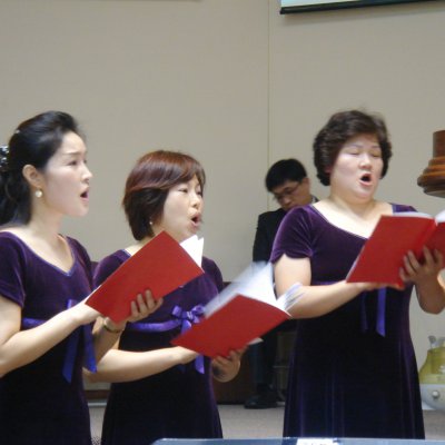 2007년 샤론중창단 발표회 사진 9