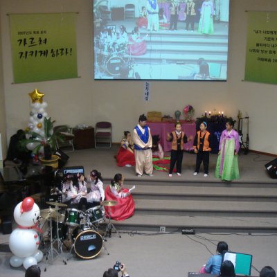 2007년 교회학교 성탄공연 사진 39