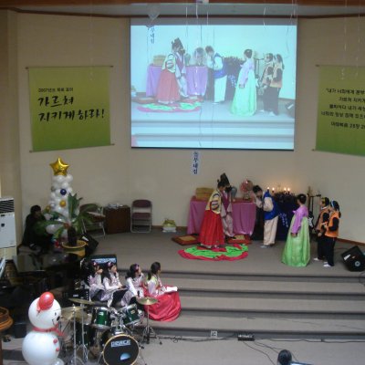 2007년 교회학교 성탄공연 사진 40