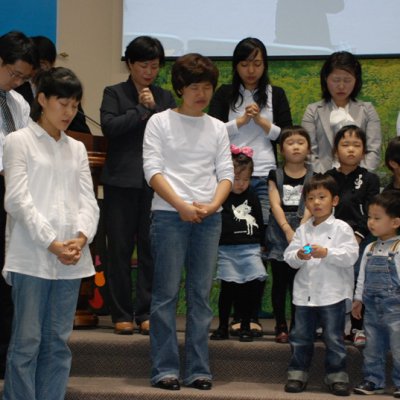 2008년 유치부 간세대예배 사진 33