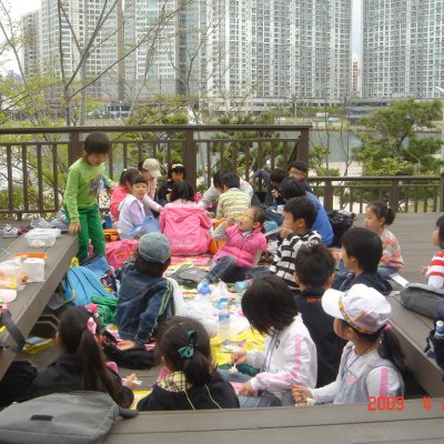 2009년 어린이부 야외예배 사진 2