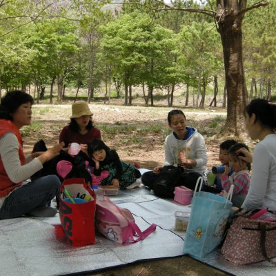 2009년 아기학교 딸기밭 체험 사진 19