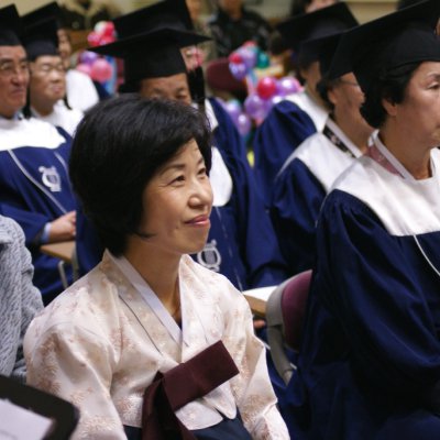 2009년 경로대학 졸업식 사진 23