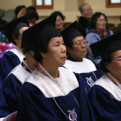 2009년 경로대학 졸업식 사진 47