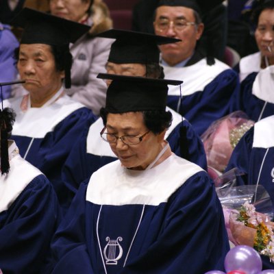 2009년 경로대학 졸업식 사진 51