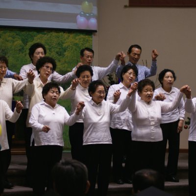 2009년 경로대학 졸업식 사진 58