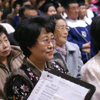 2009년 경로대학 졸업식 사진 71