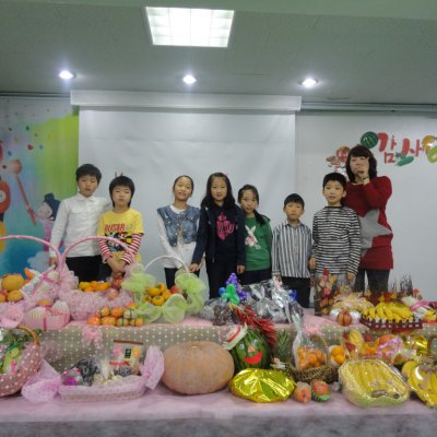 어린이부 추수감사예배 사진 12