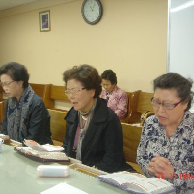 2011년 중보기도팀 사진 2