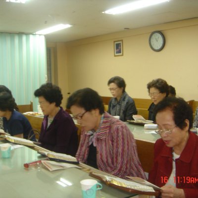 2011년 중보기도팀 사진 6