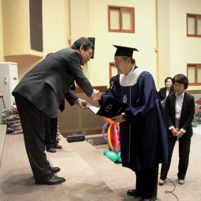 경로대학 5기 졸업식 사진 4