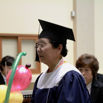 경로대학 5기 졸업식 사진 8