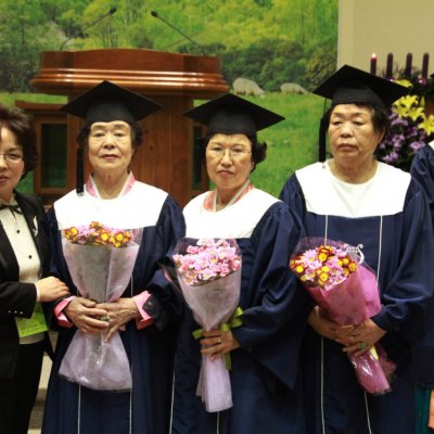 경로대학 5기 졸업식 사진 56
