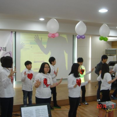 중등부 간세대 예배 사진 8