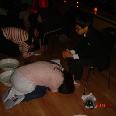 종려주일(세족식) 사진 24