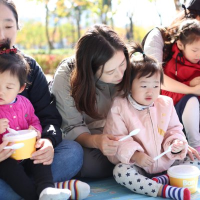 유아부 야외예배 사진 60