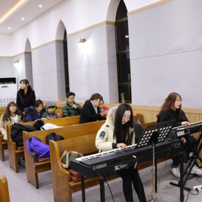 해운대 십자성 교회 위문예배 사진 2