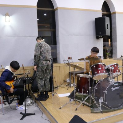 해운대 십자성 교회 위문예배 사진 3