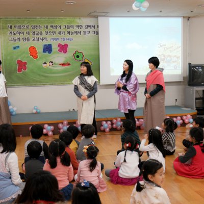 2017년 유치부 겨울성경학교 사진 12