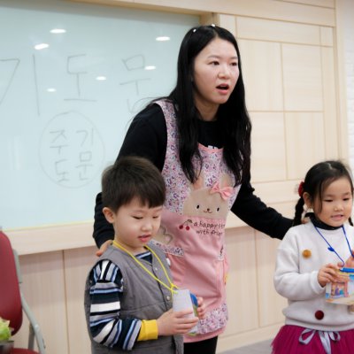 2017년 유치부 겨울성경학교 사진 45