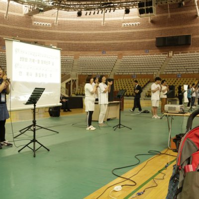 교회창립 64주년 기념 전교인 체육대회 사진 2