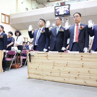 피택자 감사예배 및 임직식 사진 71