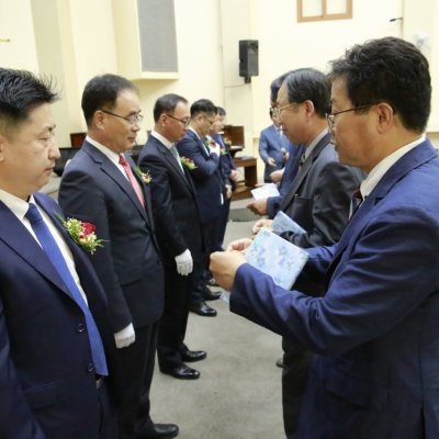 피택자 감사예배 및 임직식 사진 84