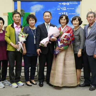 피택자 감사예배 및 임직식 사진 96